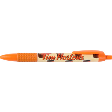 Orange color option for Vista Plastic Pen