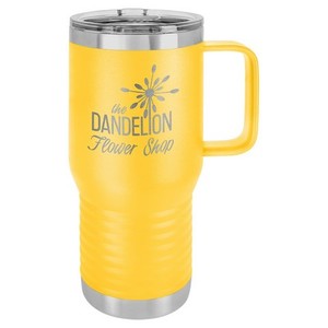 Photo of 20 Oz. Yellow Polar Camel Vacuum Insulated Travel Mug With Slider Lid