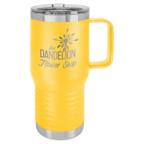 Photo of 20 Oz. Yellow Polar Camel Vacuum Insulated Travel Mug With Slider Lid