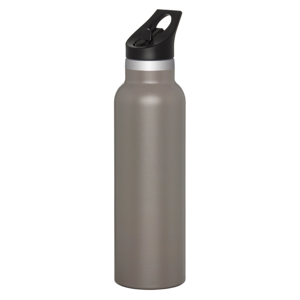 Gray color option for Colson 20 Oz. Vacuum Insulated Water Bottle W/Straw Lid