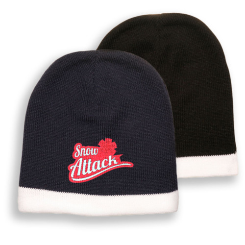 Photo of Beanie   Acrylic Lined Knit Beanies W/ Custom Embroidery
