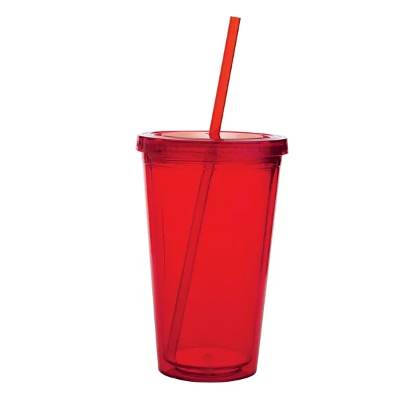 Red color option for Double Wall Acrylic Tumbler   18 Oz.