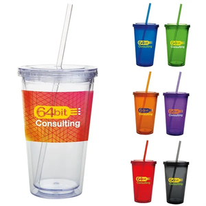 Photo of Double Wall Acrylic Tumbler   18 Oz.