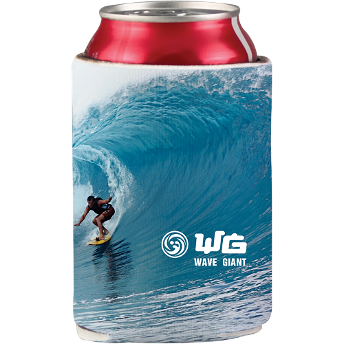 White color option for Full Color Foam Can Cooler