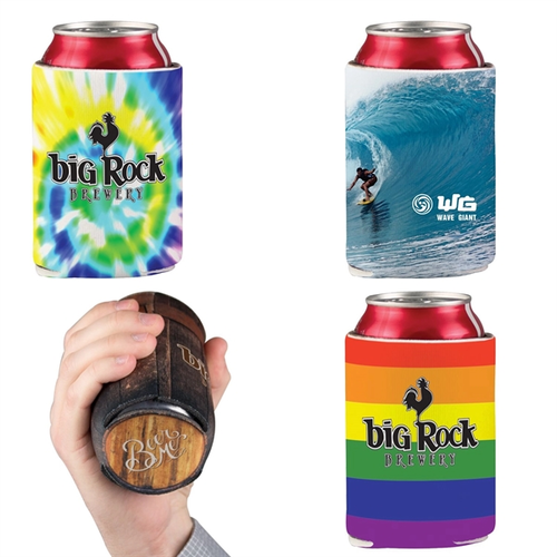 Main photo of Full Color Foam Can Cooler