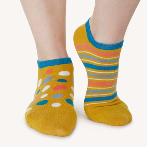 Photo of Low Cut Custom Knit Woolen Socks, 168 Needle