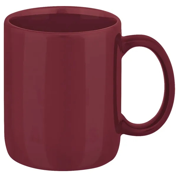 Maroon color option for Classic Ironstone Mug   11 Oz. (Colors)