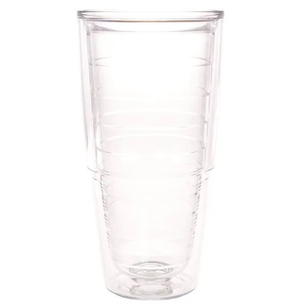 Clear Tumbler/Navy Lid color option for Tervis® Classic Tumbler   24 Oz.