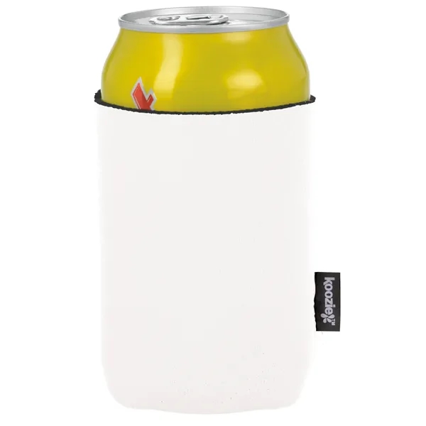 White color option for Koozie® Full Color Neoprene Can Kooler