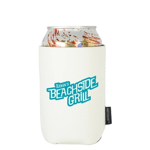 White color option for Koozie® Glow In The Dark Can Kooler