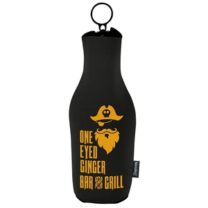 Photo of Koozie® Neoprene Zip Up Bottle Kooler