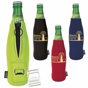 Photo of Koozie® Bottle Kooler W/ Removable Bottle Opener