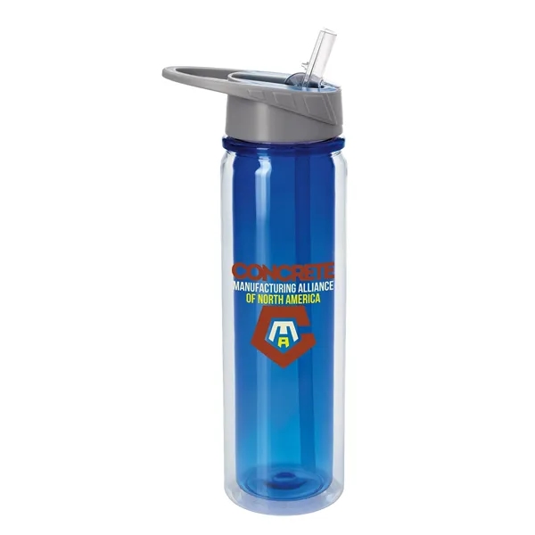 Blue color option for Double Wall Sport Bottle   20 Oz.