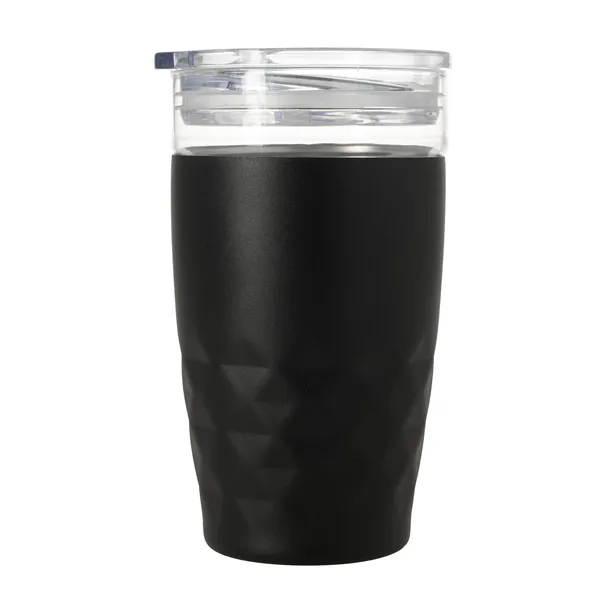 Black color option for Howard Glass Vacuum Tumbler   14 Oz.