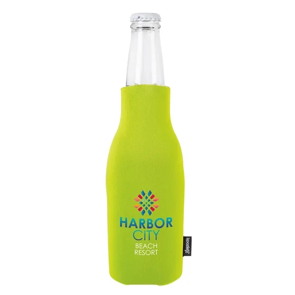 Lime color option for Koozie® Zip Up Bottle Kooler With Opener
