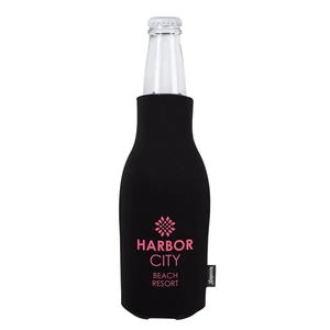 Photo of Koozie® Zip Up Bottle Kooler With Opener