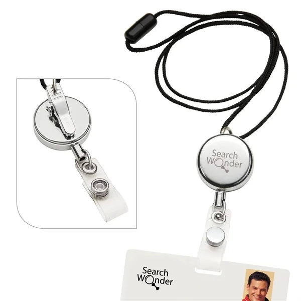 Silver color option for Dual Function Metal Badge Holder