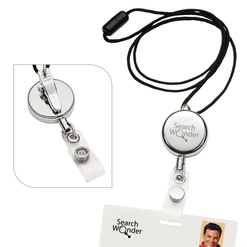 Main photo of Dual Function Metal Badge Holder