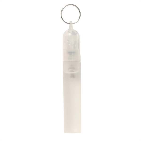 Clear color option for .17 Oz. Hand Sanitizer Spray