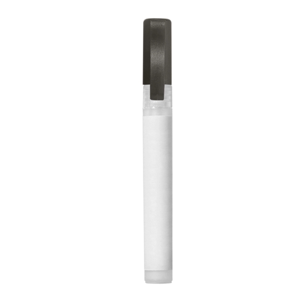 Translucent Black color option for .34 Oz. Hand Sanitizer Spray Pump
