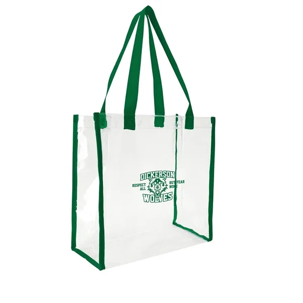 Forest Green color option for Clear Game Tote