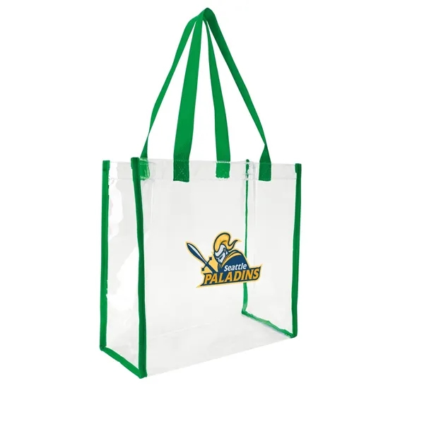 Green color option for Clear Game Tote