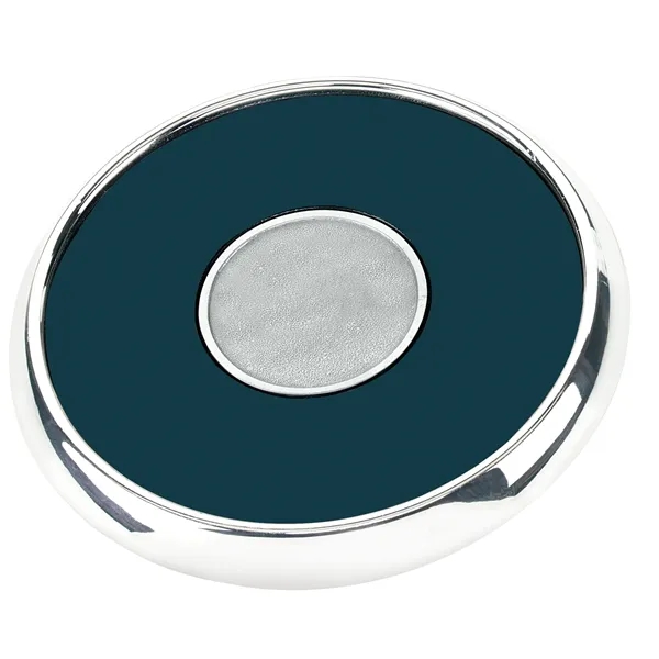 Navy Qc color option for Round Zinc Coaster