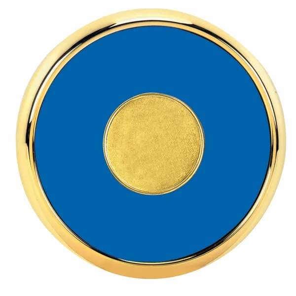 Royal Qc color option for Round Brass Coaster