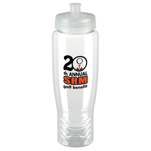 Clear color option for Poly Clean® Bottle   27 Oz.