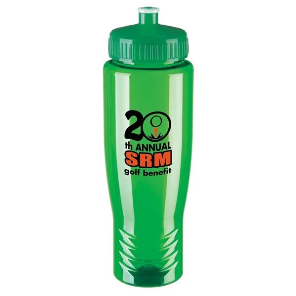 Green color option for Poly Clean® Bottle   27 Oz.