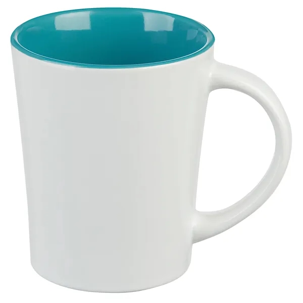White/Blue color option for Citrus Mug   14 Oz.