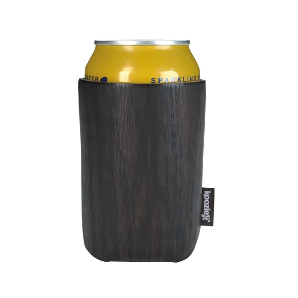 Espresso color option for Koozie® Woody Can Kooler