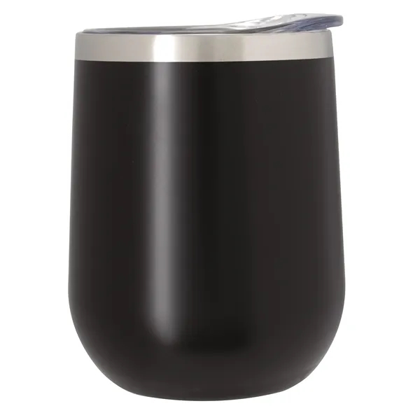 Black color option for Wine Vacuum Tumbler   13 Oz.