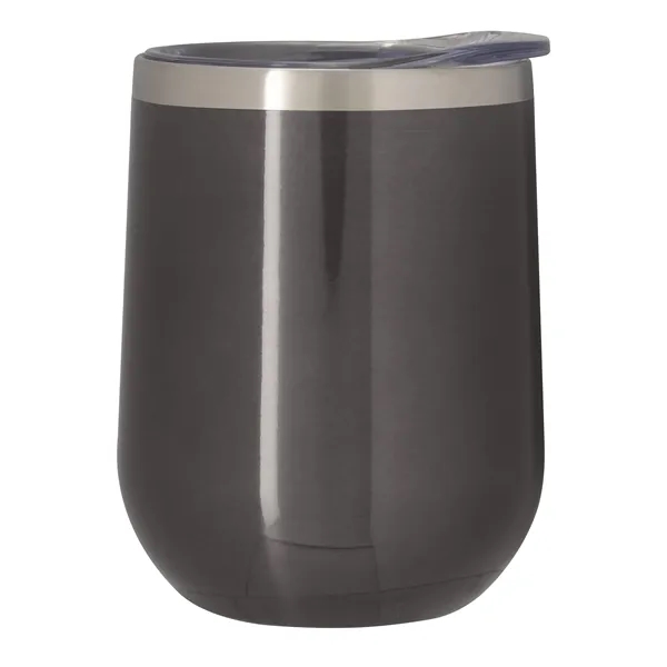 Gunmetal color option for Wine Vacuum Tumbler   13 Oz.