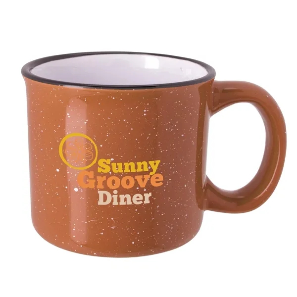 Burnt Orange color option for Campfire Mug   13 Oz.