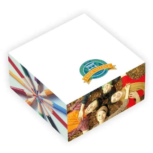 Photo of Souvenir® Sticky Note™ 3" X 3" X 1 1/2"  Cube