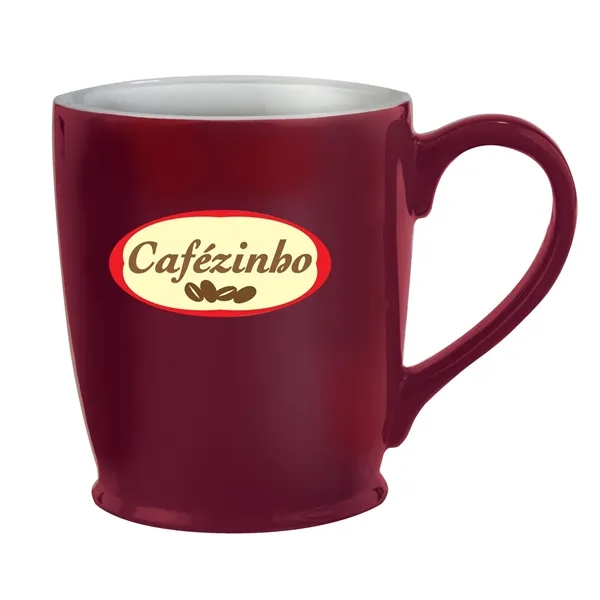 Burgundy color option for Stylish Café Mug   16 Oz.