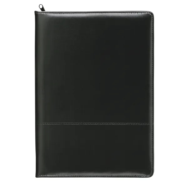 Black color option for Script Zippered Padfolio