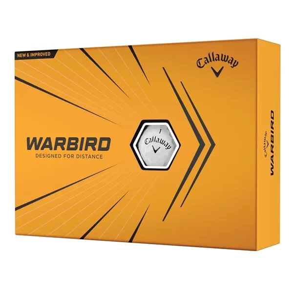 White color option for Callaway® Warbird® Golf Ball Std Serv