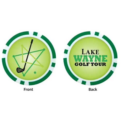 Main photo of Poker Chip Ball Marker