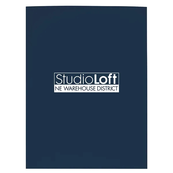 Dark Blue color option for Gloss Paper Folder