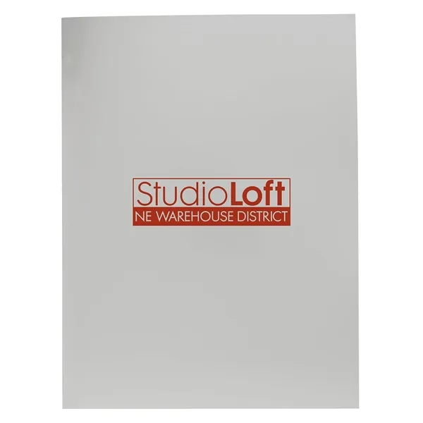 Silver color option for Gloss Paper Folder