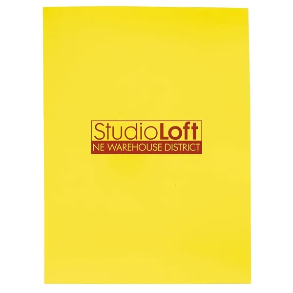 Yellow color option for Gloss Paper Folder