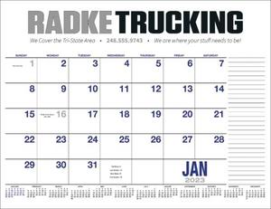 Photo of 13 Month Desk Pad Calendar