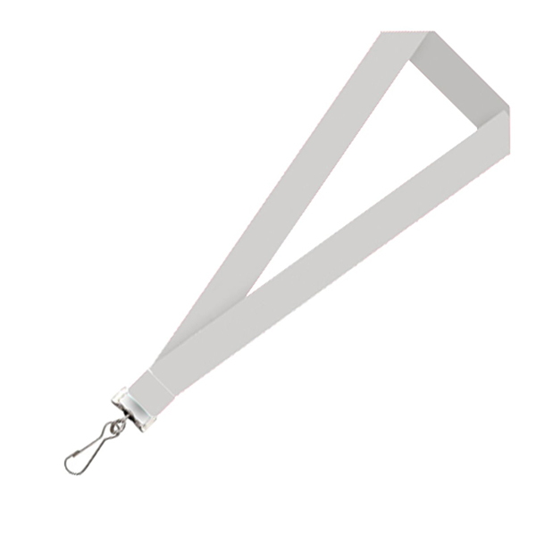 Gray color option for 3/4" Super Saver Polyester Lanyard