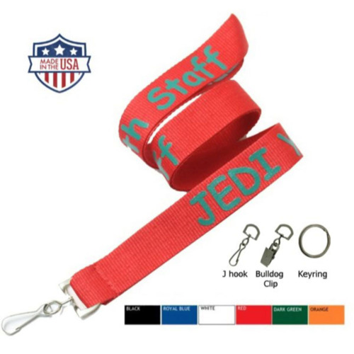 Photo of Usa Made Polyester Lanyard 3/4 Inch (20mm)