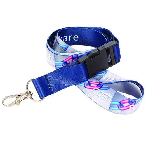 Photo of 1" Dye Sublimation Lanyards With Buckle Release