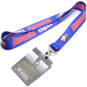 Photo of Usa Made 5/8 Inch Dye Sublimation Lanyard With Pvc Id Card