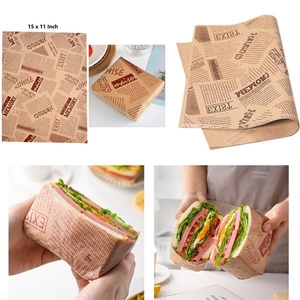 Photo of Grease Proof Kraft Food Wrap And Basket Liner Paper