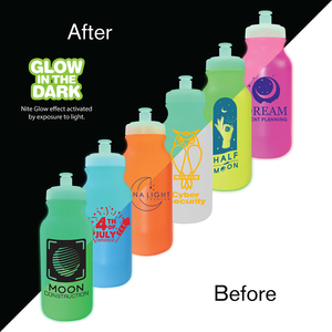 Photo of 20 Oz. Nite Glow Value Cycle Bottle With Push 'N Pull Cap